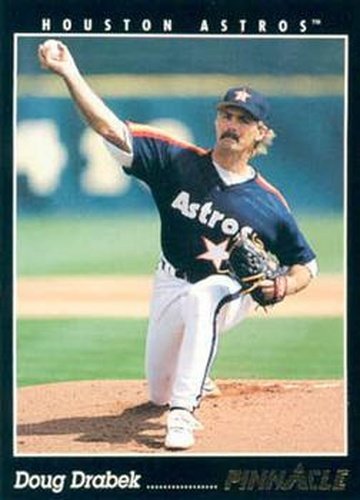 #423 Doug Drabek - Houston Astros - 1993 Pinnacle Baseball