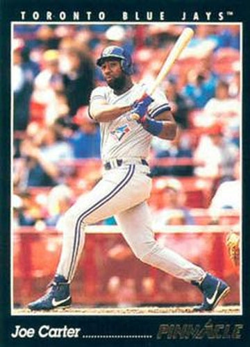 #427 Joe Carter - Toronto Blue Jays - 1993 Pinnacle Baseball