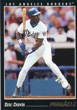 #429 Eric Davis - Los Angeles Dodgers - 1993 Pinnacle Baseball