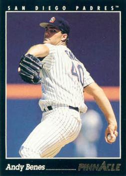 #42 Andy Benes - San Diego Padres - 1993 Pinnacle Baseball