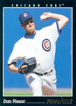 #433 Dan Plesac - Chicago Cubs - 1993 Pinnacle Baseball