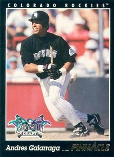 #434 Andres Galarraga - Colorado Rockies - 1993 Pinnacle Baseball