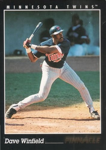 #438 Dave Winfield - Minnesota Twins - 1993 Pinnacle Baseball