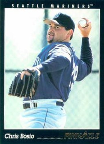 #440 Chris Bosio - Seattle Mariners - 1993 Pinnacle Baseball