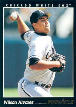 #441 Wilson Alvarez - Chicago White Sox - 1993 Pinnacle Baseball