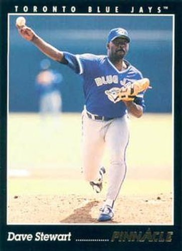 #442 Dave Stewart - Toronto Blue Jays - 1993 Pinnacle Baseball