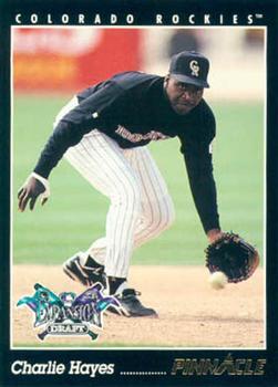 #447 Charlie Hayes - Colorado Rockies - 1993 Pinnacle Baseball