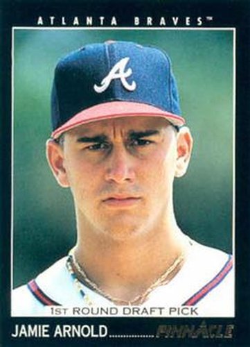 #455 Jamie Arnold - Atlanta Braves - 1993 Pinnacle Baseball