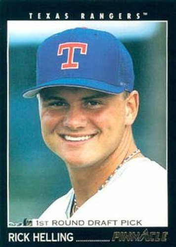 #459 Rick Helling - Texas Rangers - 1993 Pinnacle Baseball