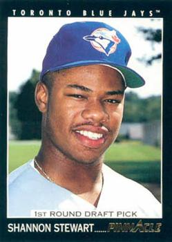 #462 Shannon Stewart - Toronto Blue Jays - 1993 Pinnacle Baseball