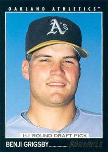 #463 Benji Grigsby - Oakland Athletics - 1993 Pinnacle Baseball