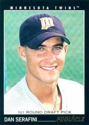 #465 Dan Serafini - Minnesota Twins - 1993 Pinnacle Baseball