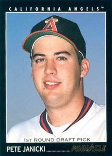 #468 Pete Janicki - California Angels - 1993 Pinnacle Baseball