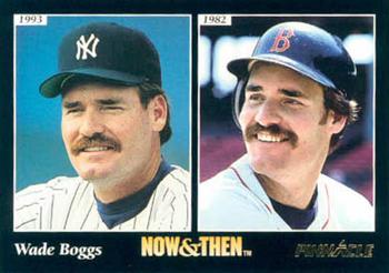 #476 Wade Boggs - New York Yankees / Boston Red Sox - 1993 Pinnacle Baseball