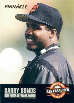 #484 Barry Bonds - San Francisco Giants - 1993 Pinnacle Baseball