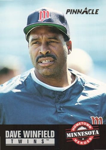 #486 Dave Winfield - Minnesota Twins - 1993 Pinnacle Baseball