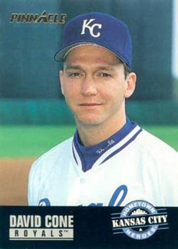 #489 David Cone - Kansas City Royals - 1993 Pinnacle Baseball