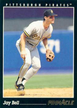 #48 Jay Bell - Pittsburgh Pirates - 1993 Pinnacle Baseball