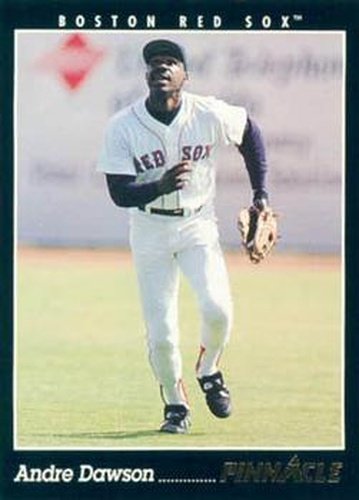 #497 Andre Dawson - Boston Red Sox - 1993 Pinnacle Baseball