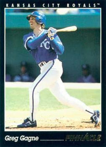 #510 Greg Gagne - Kansas City Royals - 1993 Pinnacle Baseball