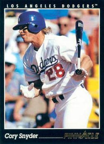 #529 Cory Snyder - Los Angeles Dodgers - 1993 Pinnacle Baseball