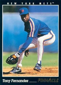 #533 Tony Fernandez - New York Mets - 1993 Pinnacle Baseball