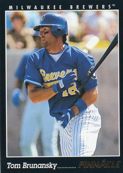 #534 Tom Brunansky - Milwaukee Brewers - 1993 Pinnacle Baseball