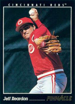 #535 Jeff Reardon - Cincinnati Reds - 1993 Pinnacle Baseball