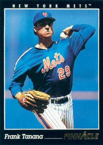 #542 Frank Tanana - New York Mets - 1993 Pinnacle Baseball