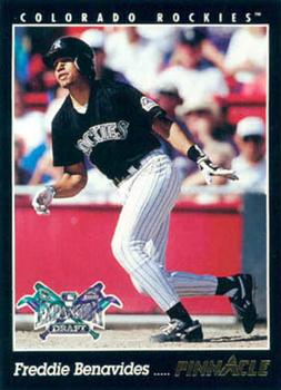 #548 Freddie Benavides - Colorado Rockies - 1993 Pinnacle Baseball