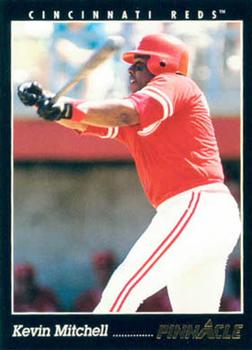 #551 Kevin Mitchell - Cincinnati Reds - 1993 Pinnacle Baseball