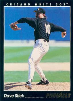 #552 Dave Stieb - Chicago White Sox - 1993 Pinnacle Baseball