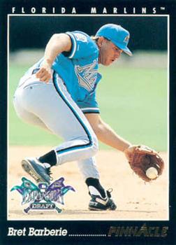 #553 Bret Barberie - Florida Marlins - 1993 Pinnacle Baseball