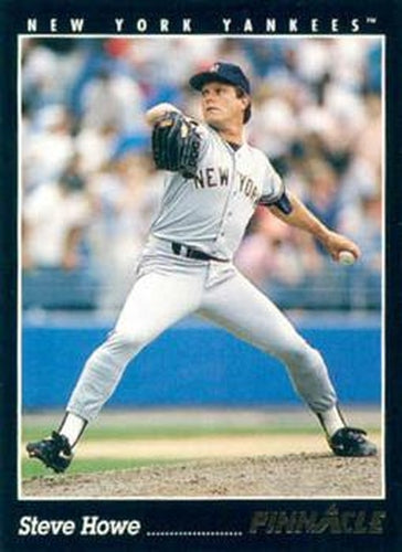 #559 Steve Howe - New York Yankees - 1993 Pinnacle Baseball