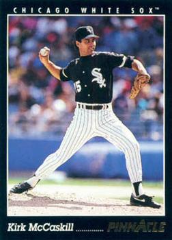 #560 Kirk McCaskill - Chicago White Sox - 1993 Pinnacle Baseball