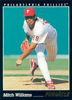 #565 Mitch Williams - Philadelphia Phillies - 1993 Pinnacle Baseball