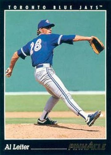#568 Al Leiter - Toronto Blue Jays - 1993 Pinnacle Baseball