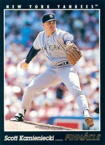 #570 Scott Kamieniecki - New York Yankees - 1993 Pinnacle Baseball