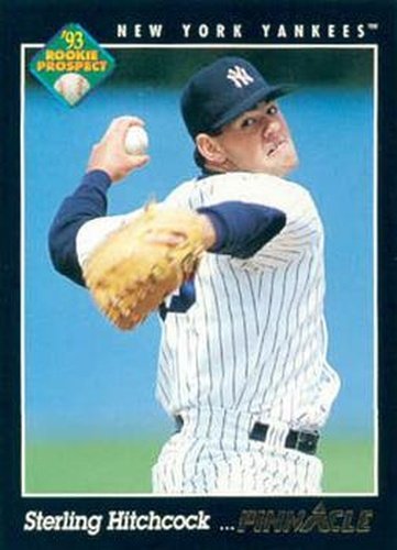 #579 Sterling Hitchcock - New York Yankees - 1993 Pinnacle Baseball