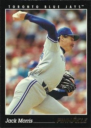 #57 Jack Morris - Toronto Blue Jays - 1993 Pinnacle Baseball