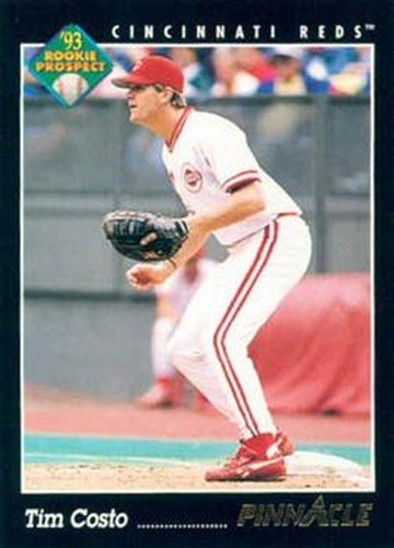 #582 Tim Costo - Cincinnati Reds - 1993 Pinnacle Baseball