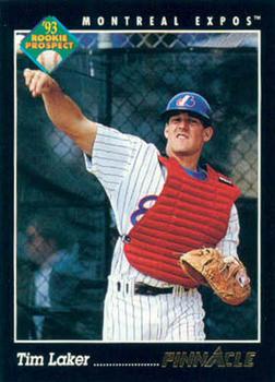 #583 Tim Laker - Montreal Expos - 1993 Pinnacle Baseball