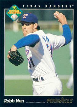 #586 Robb Nen - Texas Rangers - 1993 Pinnacle Baseball