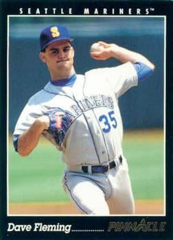 #5 Dave Fleming - Seattle Mariners - 1993 Pinnacle Baseball