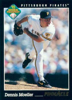 #600 Dennis Moeller - Pittsburgh Pirates - 1993 Pinnacle Baseball