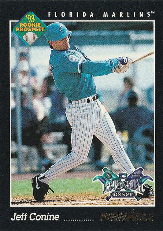 #601 Jeff Conine - Florida Marlins - 1993 Pinnacle Baseball