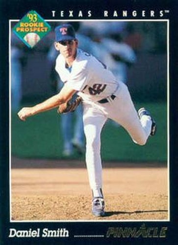 #603 Daniel Smith - Texas Rangers - 1993 Pinnacle Baseball