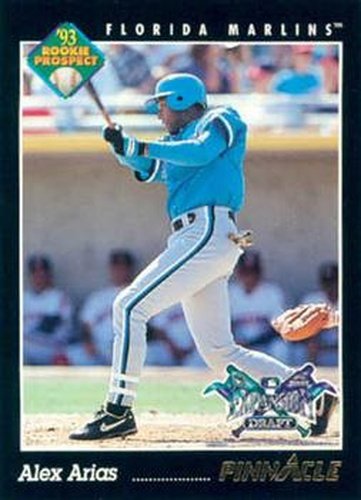 #612 Alex Arias - Florida Marlins - 1993 Pinnacle Baseball