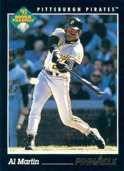 #614 Al Martin - Pittsburgh Pirates - 1993 Pinnacle Baseball