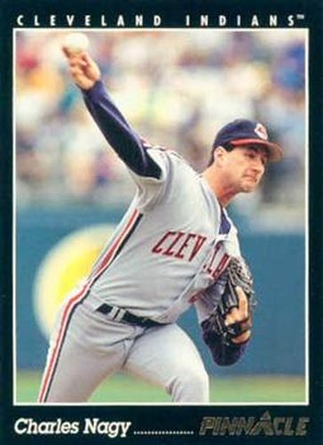 #65 Charles Nagy - Cleveland Indians - 1993 Pinnacle Baseball